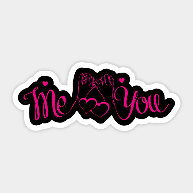 My one and only Funny valentine's day gifts for couples Sticker by Goldewin